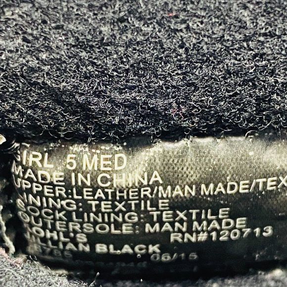 Totes Girls Waterproof Suede Rubber Boots - Picture 6 of 6